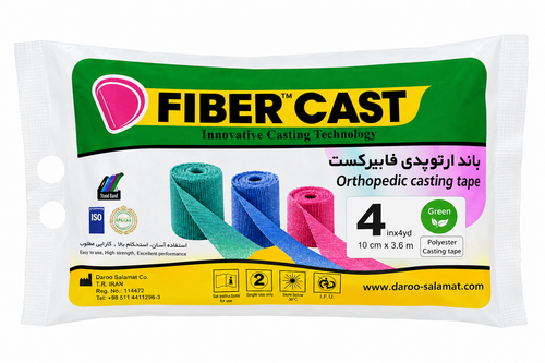 باند گچ ۴ اینچ فایبرگلاس