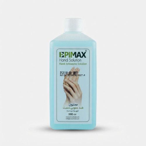 محلول ضدعفونی کننده دست حاوی مواد نرم کننده EPIMAX